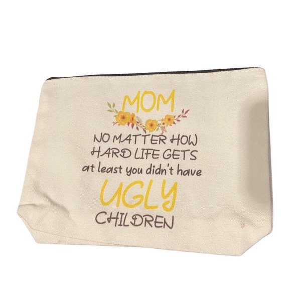 New Mom Gifts Makeup Cosmetic Bag for Women - Picture 1 of 3